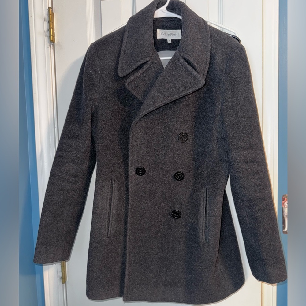Calvin Klein Women’s Dark Grey Peacoat